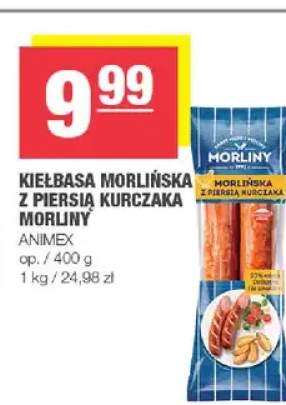 Kiełbasa Morlińska z piersi kurczaka Morliny