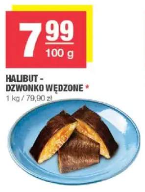 Halibut - dzwonko wędzone