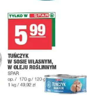 Tuńczyk w sosie własnym SPAR