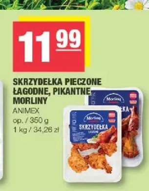 Skrzydełka pieczone pikantne Morliny