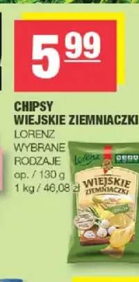 Chipsy Wiejskie Ziemniaczki Lorenz