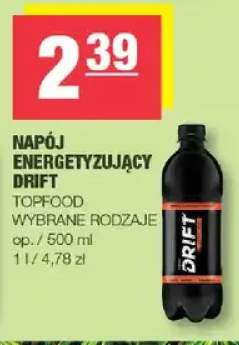 Napój energetyzujący Drift