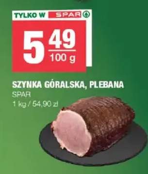 Szynka plebana SPAR
