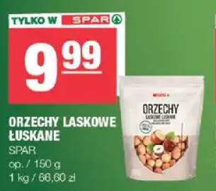 Orzechy laskowe łuskane SPAR