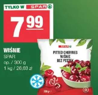 Wiśnie bez pestek SPAR