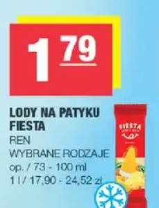 Lody na patyku Fiesta Ren