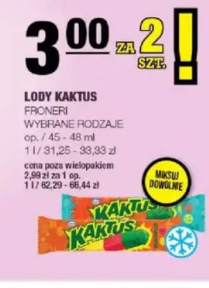 Lody Kaktus