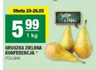 Gruszka zielona Konferencja Polska