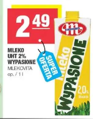 Mleko UHT 2% Wypasione Mlekovita