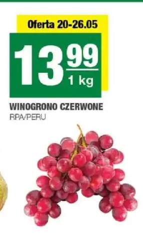 Winogrono czerwone RPA/Peru
