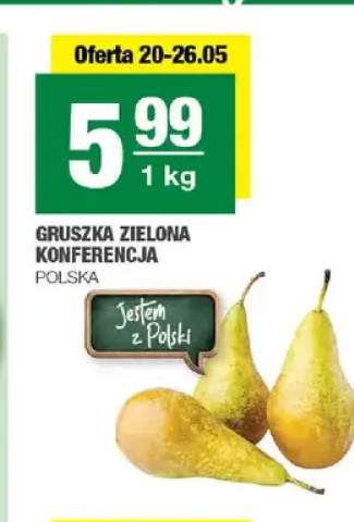 Gruszka zielona Konferencja Polska
