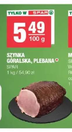 Szynka plebana SPAR