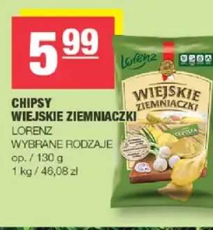 Chipsy Wiejskie Ziemniaczki Lorenz