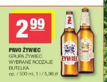 Piwo Żywiec butelka