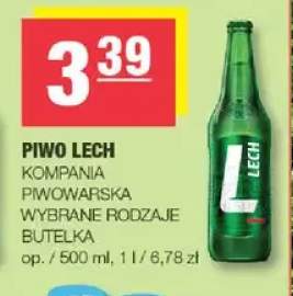Piwo Lech Premium butelka