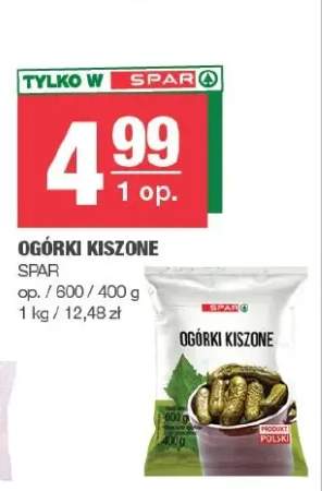 Ogórki kiszone Spar