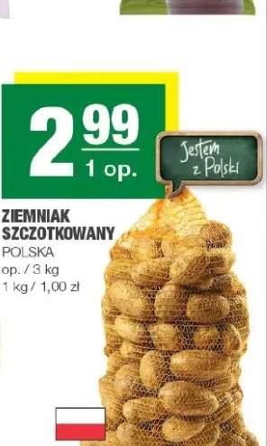 Ziemniaki szczotkowane polskie