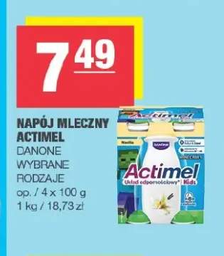 Napój mleczny Actimel Danone 4-pak