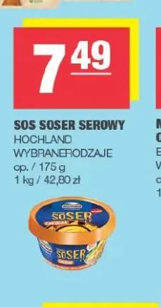 Sos serowy Soser Hochland