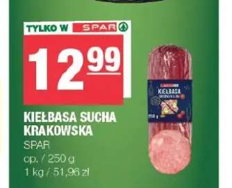 Kiełbasa sucha krakowska SPAR