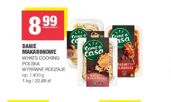 Danie makaronowe Whats Cooking Polska
