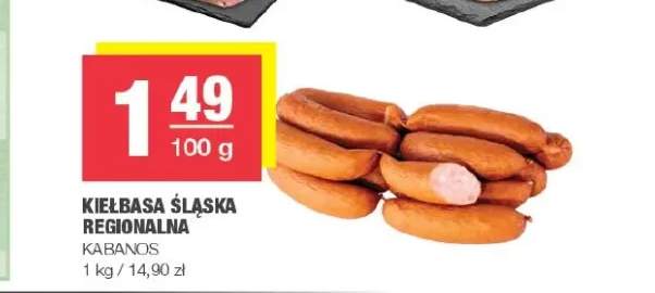 Kiełbasa śląska regionalna Kabanos