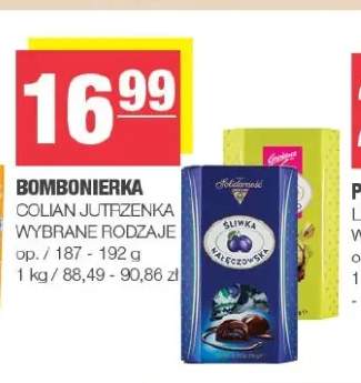 Bombonierka Śliwka Nałęczowska Solidarność +1 wariant