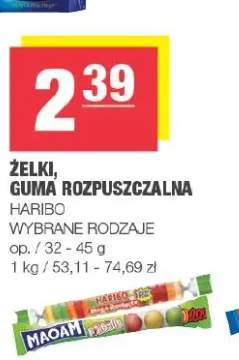Guma rozpuszczalna Maoam Pinballs Haribo +1 wariant