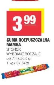 Guma rozpuszczalna Mamba 4-pak
