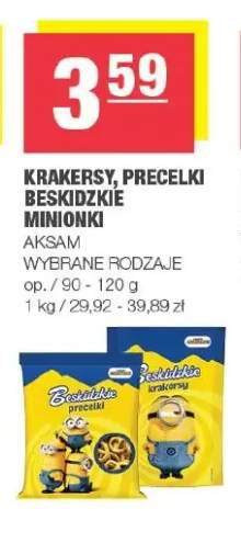 Krakersy Beskidzkie Minionki +1 wariant