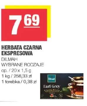 Herbata czarna ekspresowa Dilmah