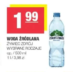 Woda źródlana Żywiec Zdrój