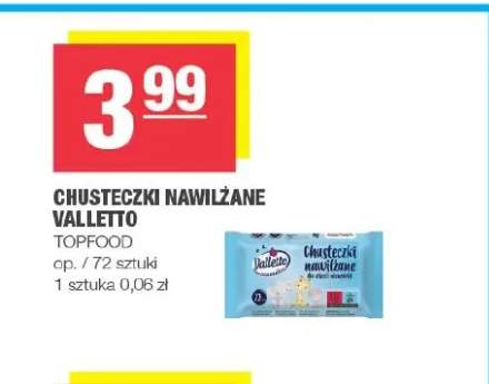 Chusteczki nawilżane Valletto