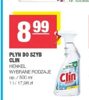 Płyn do szyb Clin