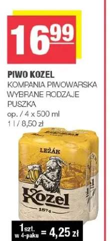 Piwo Kozel 4-pak