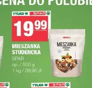 Mieszanka studencka SPAR