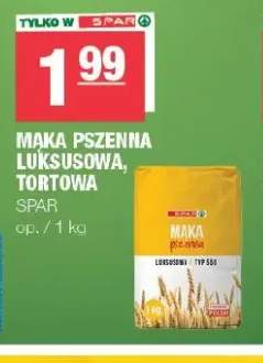 Mąka pszenna luksusowa SPAR +1 wariant