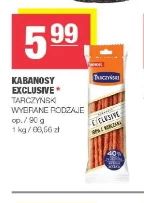 Kabanosy Exclusive Tarczyński