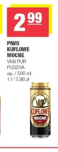 Piwo Kuflowe Mocne