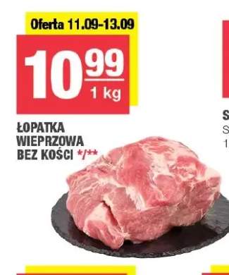 Łopatka wieprzowa bez kości