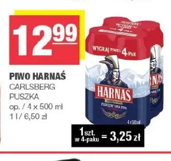 Piwo Harnaś 4-pak 500 ml