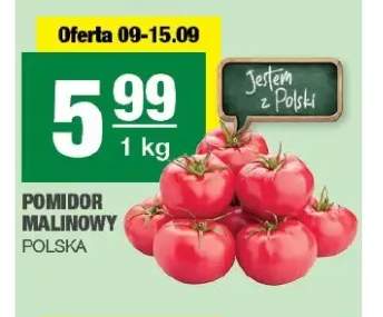Pomidory malinowe polskie