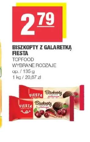 Biszkopty z galaretką Fiesta