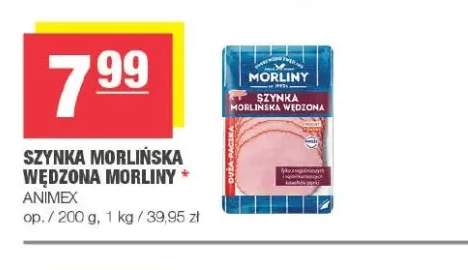 Szynka Morlińska wędzona Morliny