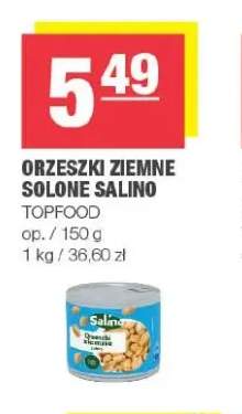 Orzeszki ziemne solone Salino Topfood