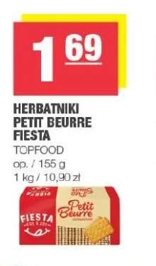Herbatniki Petit Beurre Fiesta Topfood
