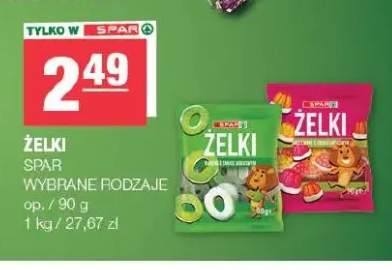 Żelki Spar