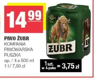 Piwo Żubr 4-pak