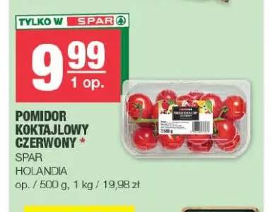 Pomidory koktajlowe czerwone Spar