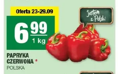 Papryka czerwona polska